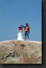 Kanada014 * Der Leuchtturm von Peggys Cove - eines der meistfotografierten Objekte in Kanada. * 2016 x 3024 * (1.76MB)